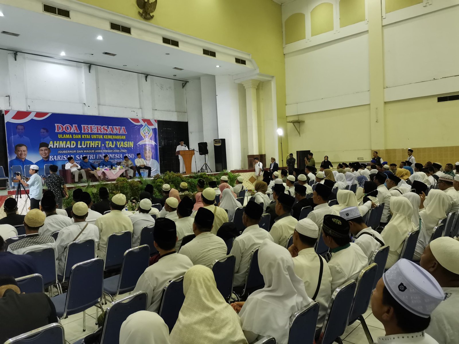 Doa Bersama untuk Kemenangan Ahmad Luthfi-Taj Yasin: Jangan Biarkan Jawa Tengah Panas