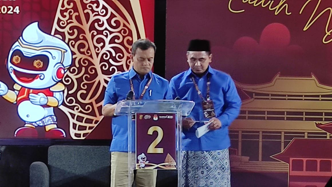 Debat Cagub, Ahmad Luthfi: Jateng Bukan Tempat Mudik, Tapi Rumah Tinggal Kami dan Gus Yasin